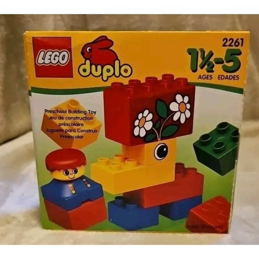 Vintage 1997 Lego Duplo Set Happy Gardener 2261 NEW UNOPENED BOX!